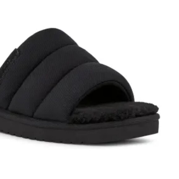 NEW KOOLABURRA BY UGG Men's Rommie Nylon Slippers black  261mn - Picture 2 of 8